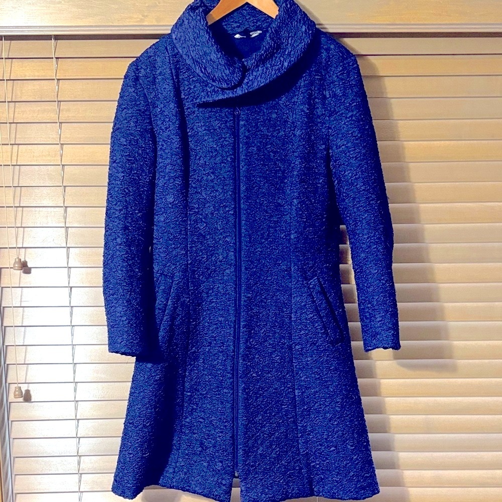 Samuel Dong Boucle Dress Coat szM